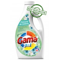 Гель для стирки Gama Frescura de Colonia  Интенсивная свежесть, 1.98 л (45 стирок)